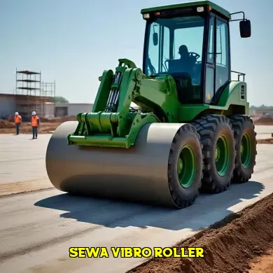 Sewa Vibro Roller untuk Proyek Jalan Perumahan di Jogja